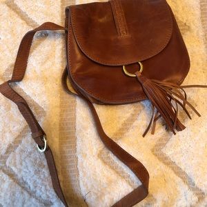 Brown HADIKI satchel